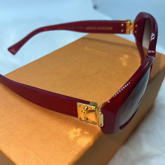 ❤️LOUIS VUITTON SOUPCON GM POMME D’AMOUR SUNGLASSES Z0076W - Picture 9 of 17